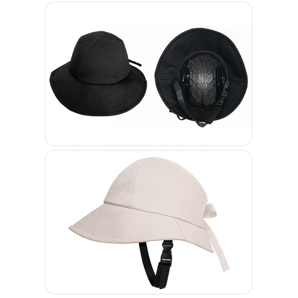 Woman Bicycles Helmets Hat Shaped Bike Helmets Sun Hat Bike Helmets Cycling Helmets Fishing Hat