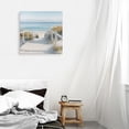 thumbnail image 2 of Coastal Retreat Meander by Mark Chandon Canvas Art Print, 2 of 4