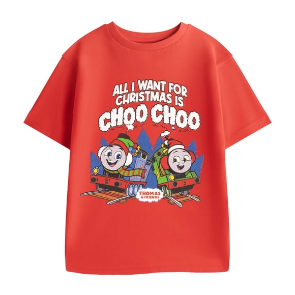 Thomas And Friends Boys/Girls Choo Choo Short-Sleeved T-Shirt