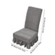 thumbnail image 3 of Stretch Chair Cover Removable Washable Elastic Fit | Durable Polyester Spandex | Anti-Slip All-Season | Fits 19.6-14.9 Inch | Hotel Banquet Dining Living Room | Multiple Colors | 1 Pack, 3 of 6