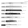 thumbnail image 4 of Tignapoo 25-Piece Reciprocating Saw Blade Set for Woodworking, HSS/HCS Material, High Durability, Includes 7 Sizes of Serrated Cutting Blades for Versatile Applications, 4 of 6