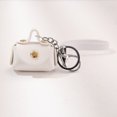 thumbnail image 1 of Monedero de cuero de PU creativo de estilo coreano con cuerda de mano, minibolso pequeño de almacenamiento, bolso de llaves personalizado popular en Internet, 1 of 6