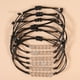 thumbnail image 5 of Pulsera ajustable de acero inoxidable de seis corazones, moderna y minimalista, joyería personalizada creativa retro para mujer, 5 of 6