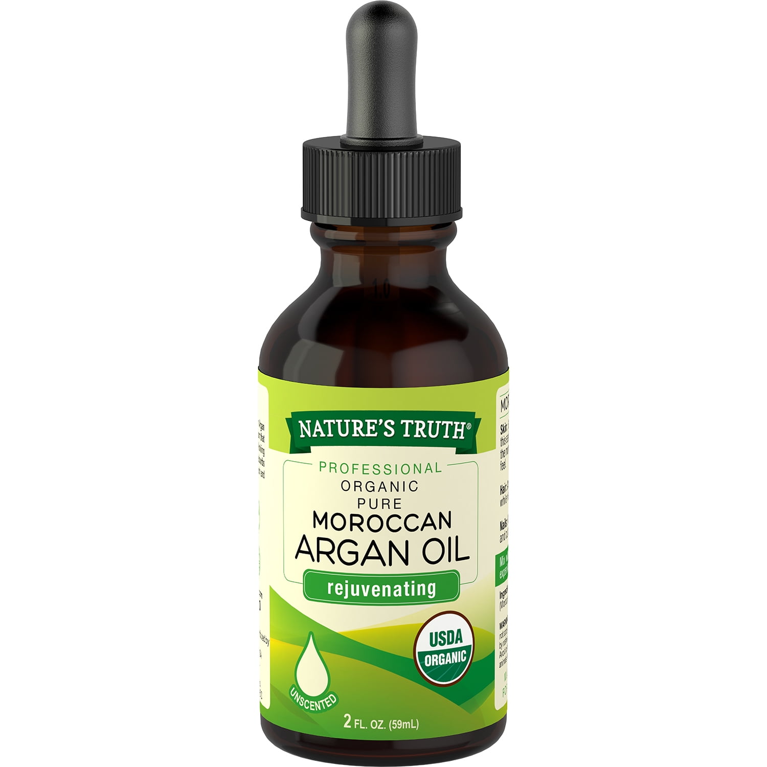 2019 year - Natures Truth 100 Pure Moroccan Argan Oil Unscented Serum, 2 fl oz 2019 year