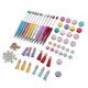 thumbnail image 3 of Kit de 12 Uds de bolígrafos con cuentas, colores brillantes, bolígrafos con cuentas y borlas para oficina, escuela, niños y estudiantes, 3 of 5