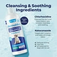 Vetnique Labs Dermabliss Medicated Chlorhexidine Cleansing Pet Shampoo for Skin Problems in Dogs