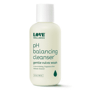 Love Wellness, pH Balancing Cleanser Feminine Wash, Balances Vaginal Health & pH Level, Fragrance, Sulfate & Paraben Free, 148ml