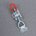 thumbnail image 2 of unbranded 4PCS Heavy Duty Cabinet Latch Hardware Toggle Clamp Iron Silver Quick Release Tool for Repairing, 2 of 4