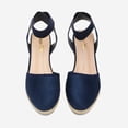 thumbnail image 4 of DREAM PAIRS Amanda-1 Sandalias de Cuña para Mujer en Azul Marino Talla 5.5 US, 4 of 6