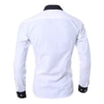 thumbnail image 4 of Camisa Hombre Moda Slim Fit Strech Casual Vestir Ale M, 4 of 7