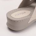 thumbnail image 3 of Sandalias de playa de verano con correa de hebilla doble zapatos de vestir informales cómodos sandalias de vestir de punta abierta para mujeres, 3 of 9