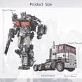 thumbnail image 7 of Optimus Prime Dark Commander Deformation Alloy Car Robot | Manual Assembly Action Figure | Desktop Decoration Collectible Model | Limited Edition | Multicolor, 7 of 7