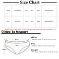 thumbnail image 3 of Ausyst Panties for Women Women Fashion Breathable Sexy Christmas Digital Printed Panties Briefs Clearance, 3 of 6