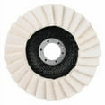 thumbnail image 2 of 2Pcs Wool Felt Polishing Disc Wheel Angle Grinder Buffing Wheels 125mm 5 Inch, 2 of 6