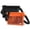 Black & Orange, variant on HEETA Waterproof Fanny Pack, Waterproof Dry Bag 2Pack for Phone Passport, Adjustable Waist Strap for Swimming Kayaking Boating Paddle Board Accessories Cruise Beach Camping Essentials,Black & Orange