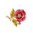 thumbnail image 2 of Qarigey Broche de flor para mujer, alfiler de aleación, broches de moda para abrigo, adornos, joyería, fiesta de citas, joyería para regalo Ropa, zapatos y accesorios Miscelánea Rojo Qarigey AP015284-02, 2 of 6
