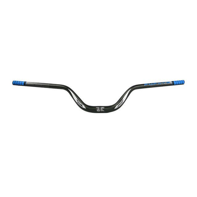Greeniant Manillar de bicicleta de montaña 31,8 mm 720/780 mm Barra vertical extra larga Aleación de aluminio Ciclismo Azul 780 mm