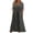 Dark Gray, variant on SELONE Summer Dresses for Women Cutout Hawaiian Boho Dresses with Pockets Bow Midi Sundress Notch Collar Vacation Outfits