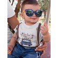 thumbnail image 2 of My First 4Th Of July Celebration T-Shirt Infant -Image by Shutterstock,  6 Months, 2 of 4