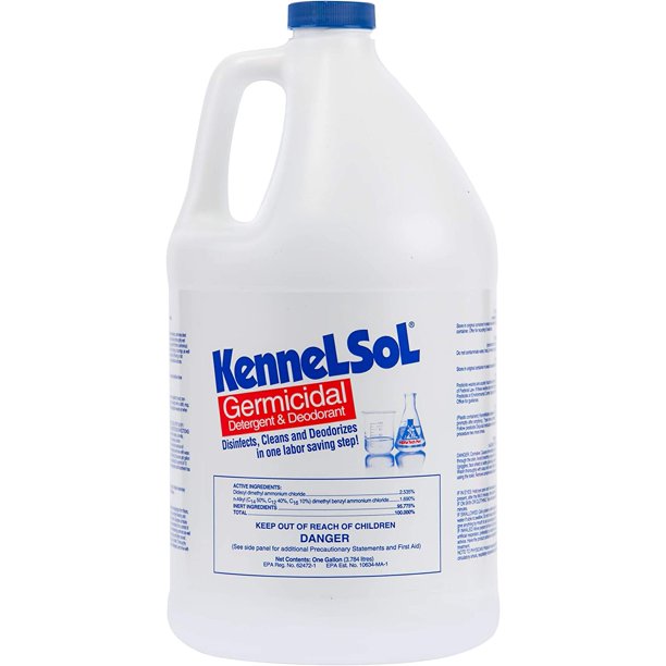 Dog Crate Cleaner And Disinfectant Cleaning Concentrate Kills Bacteria Viruses Parvo Disinfectant Kennel Cleaner 1 Gallon Walmart Com