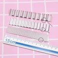 thumbnail image 1 of pitrice Polymer Clay Cutter Shapes Puncher Hole Punch Stamps Cutter Metal Mold Wave, 1 of 7