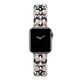 thumbnail image 1 of Pulsera de oro para mujer para Apple Watch Band 8 Ultra 49mm 7 SE 6 5 4 3 41mm 45mm 38/42mm 44 40mm Correa Lady Metal Leather Bracelet Tan Jianjun unisex, 1 of 2