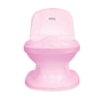 thumbnail image 4 of Nuby My Real Potty Training Toilet with Life-like Flush Button and Sound, Pink, 4 of 10