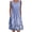 Blue, variant on Rutainlusire Sleeveless Dress for Summer for Women Women's Summer Casual Round Neck Sleeveless Folding with Pocket Printed Dresses