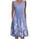 thumbnail image 1 of Vestidos Mujer Vestidos Midi Casual Cuello Redondo Sin Mangas Plegable Con Bolsillo Impreso Odeerbi ODB163483, 1 of 8