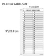 thumbnail image 2 of LV Replacement for Cutler Hammer Eaton Electrical Circuit Breaker Fuse Panel Directory Labels Stickers CKTDIR (42 Circuits 2 Pcs), 2 of 4