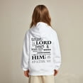 thumbnail image 5 of Kids Girls Hoodies Jesus Loves You Hoodies Long Sleeve Graphic Hoodies Fashion Loose Pullover Top Crop Tops Winter Clothes Boy Clothes 7-8 Years Cute&nbsp;Boy Girl&nbsp;Clothing, 5 of 7