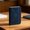 Dark Blue, variant on Lunxisen 1 Pcs A7 English Schedule Notebook Portable Small Notebook Colorful Starlight Leather Planner Journal Weekly Monthly Daily Organizer For Travel Office Writing Planning