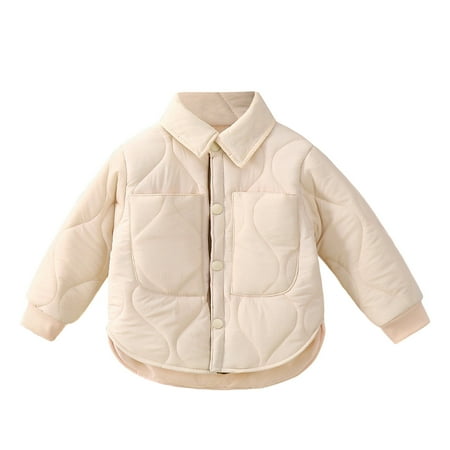 

Zhuashum Fashion Boys Coat Toddler Coat Long Sleeve Winter Warm Outwear Jacket Coat SolidColor Fashion White Casual Weekend Clothes 4-5 Years