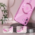 thumbnail image 4 of Funda magnética Misea para iPhone 16 Plus con MagSafe Pink, 4 of 7