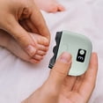 thumbnail image 4 of Cortaúñas eléctrico 3 en 1 automático para niños, adultos y personas mayores con luz LED, 3 velocidades, lima de manicura para bebés, cortador de uñas y pulidor., 4 of 7