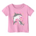 thumbnail image 5 of Zszcpp Summer Top For Teens Girl T Shirts 2025 Ocean Animal Print Comfortable Outdoor Tee Short Sleeve T-Shirt Blouse Girls Tops, 5 of 5