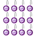 thumbnail image 1 of Visland 12 Pcs/ensemble Crochets de Rideau Décoratifs Faciles à Utiliser en Acier Inoxydable Imperméable avec Strass Fournitures Ménagères, 1 of 1