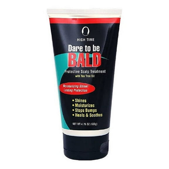 High Time Dare To Be Bald Protective Scalp Treatment with Tea Tree Oil, 4.75 Oz