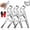 3pcs, variant on Parrot Jaw Vise Grip, 9 Inch Parrot Nose Locking Pliers, Adjustable Locking Pliers Tool for Sway Bar Link and Pipe Clip Repair