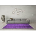 thumbnail image 3 of Ahgly Company Indoor Rectangle Abstract Purple Contemporary Area Rugs, 5' x 7', 3 of 4