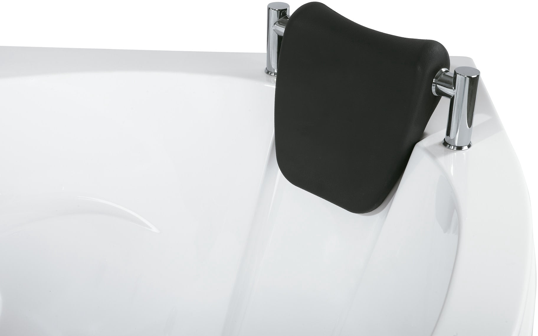 5 ft. Right Drain Corner Alcove Whirlpool Bathtub in White