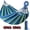 Blue Green, variant on Hammocks Portable Camping Hammock Upgraded 550lb Comfortable Fabric Hammock with Two Anti Roll Balance Beam and Sturdy Metal Knot Tree Straps for Camping, Patio, Backyard, Outdoor(Blue White)
