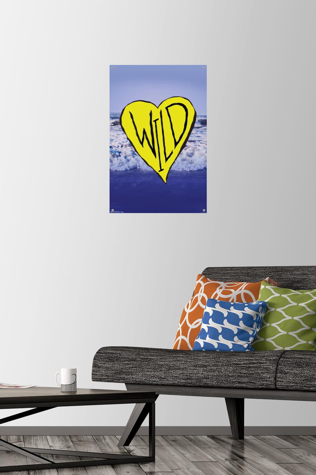 Leah Flores - Wild Heart Wall Poster with Push Pins, 14.725" x 22.375"