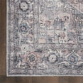 thumbnail image 6 of Nourison Home Machine Washable Vinatge Boho Grey 9'2" x 12' Area Rug, (9' x 12'), 6 of 12