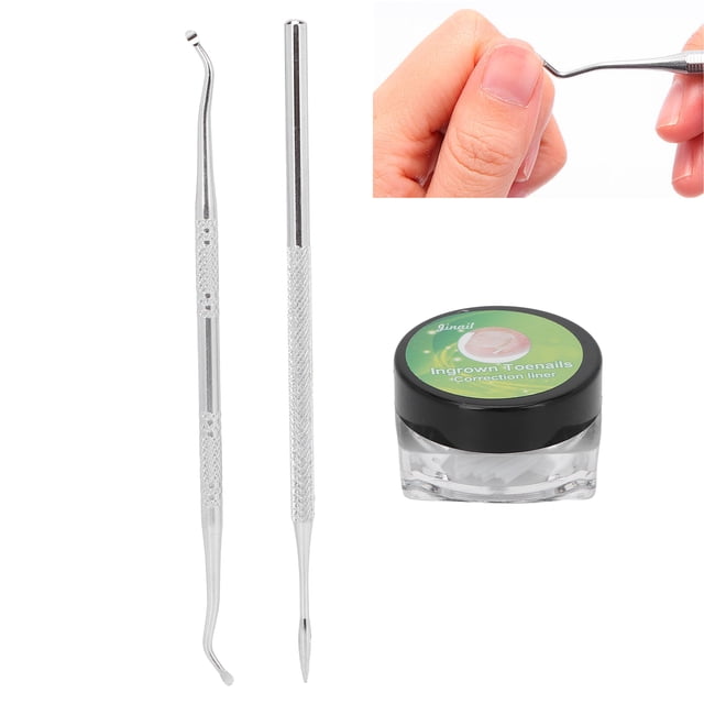 Ingrown Toenail Correction, Easy Use Nail Growth Direction Change Pain Relief Convenient Pedicure Tools with Storage Box for Home for Paronychia