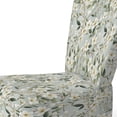 thumbnail image 4 of Designart "Simplistic Poppy Marvels I" Chaise d'Appoint Blanche à Fleurs - Fauteuil de Cottage pour Salon, 4 of 7