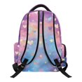 thumbnail image 2 of HELLHERO Panda Rose Print Daypack with Waterproof Lightweight Kids School Backpack, Multiple Compartments 17 Inch Travel Daypack for Back to School Elementary School Middle School, 2 of 8