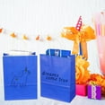 thumbnail image 3 of 32Pcs Small Paper Gift Bags with Tissues, Royal Blue Party Favor Bags with Handles, 8.7" Goodie Bag for Birthday, Shopping, Party Supplies, 3 of 4
