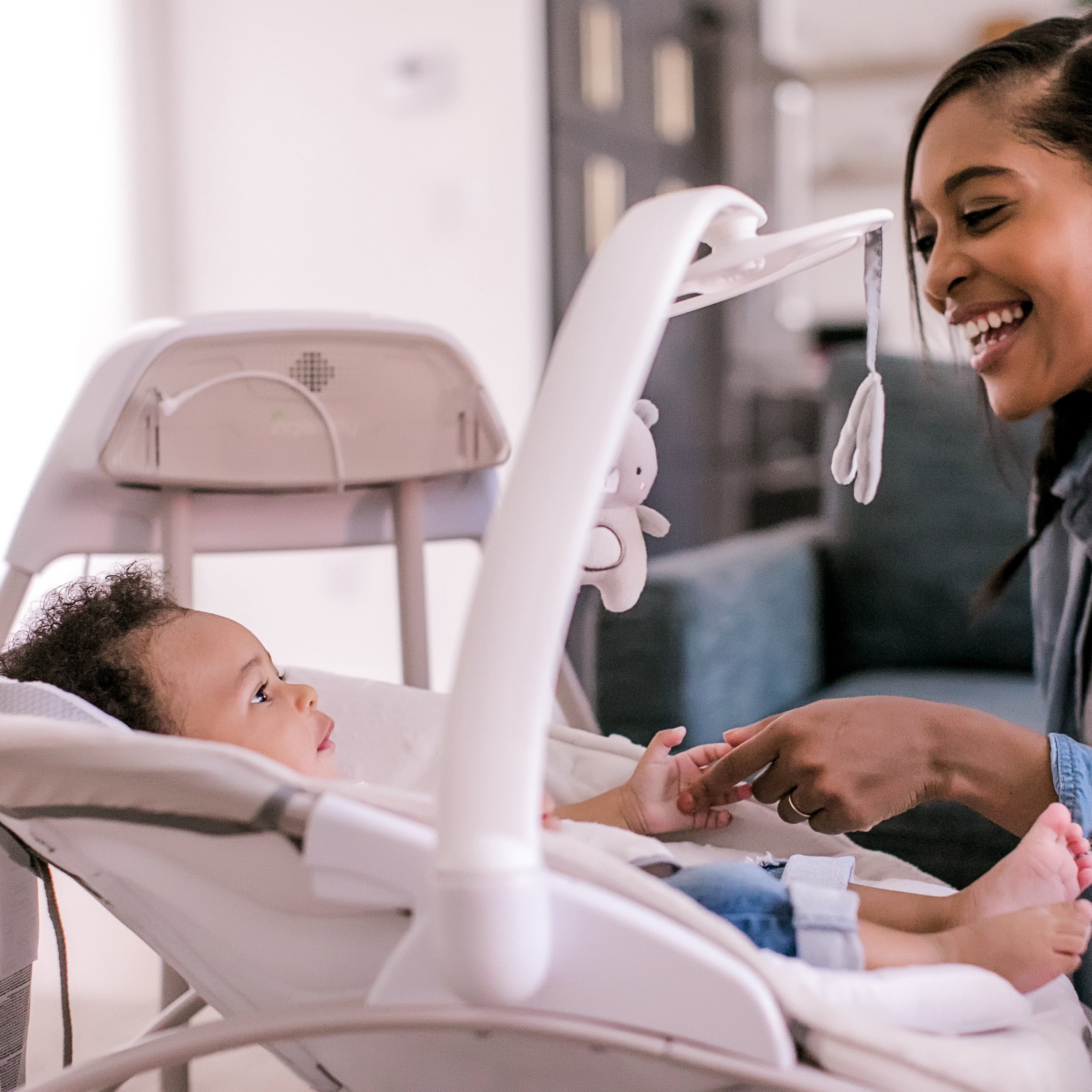 ingenuity smartsize holden gliding swing & rocker