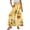 339#Orange, variant on Womens Hawaiian Print Palazzo Pants Elastic High Waisted Ties Ruffle Hem Wide Leg Beach Pants with Pockets Light pink XL